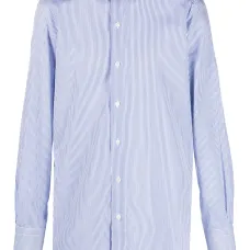 Полосатая рубашка с длинными рукавами