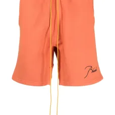 Спортивные шорты с вышитым логотипом