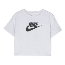 Укороченная футболка с логотипом