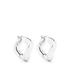 серьга-кольцо Small Wave