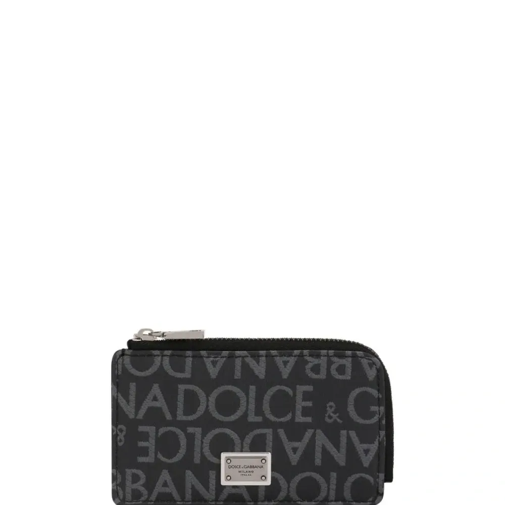 Кошелек с жаккардовым логотипом Кошелек с жаккардовым логотипом