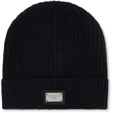 Шапка бини DG Essentials с нашивкой-логотипом