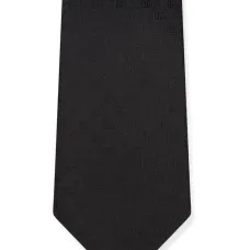 Шелковый галстук с жаккардовым логотипом Шелковый галстук с жаккардовым логотипом