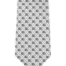 Шелковый галстук с жаккардовым логотипом Шелковый галстук с жаккардовым логотипом