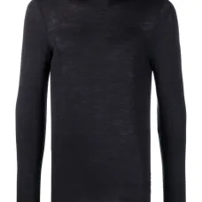 Джемпер из смесовой шерсти с высоким воротником Джемпер из смесовой шерсти с высоким воротником