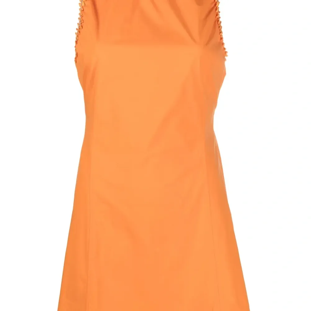 Платье мини без рукавов