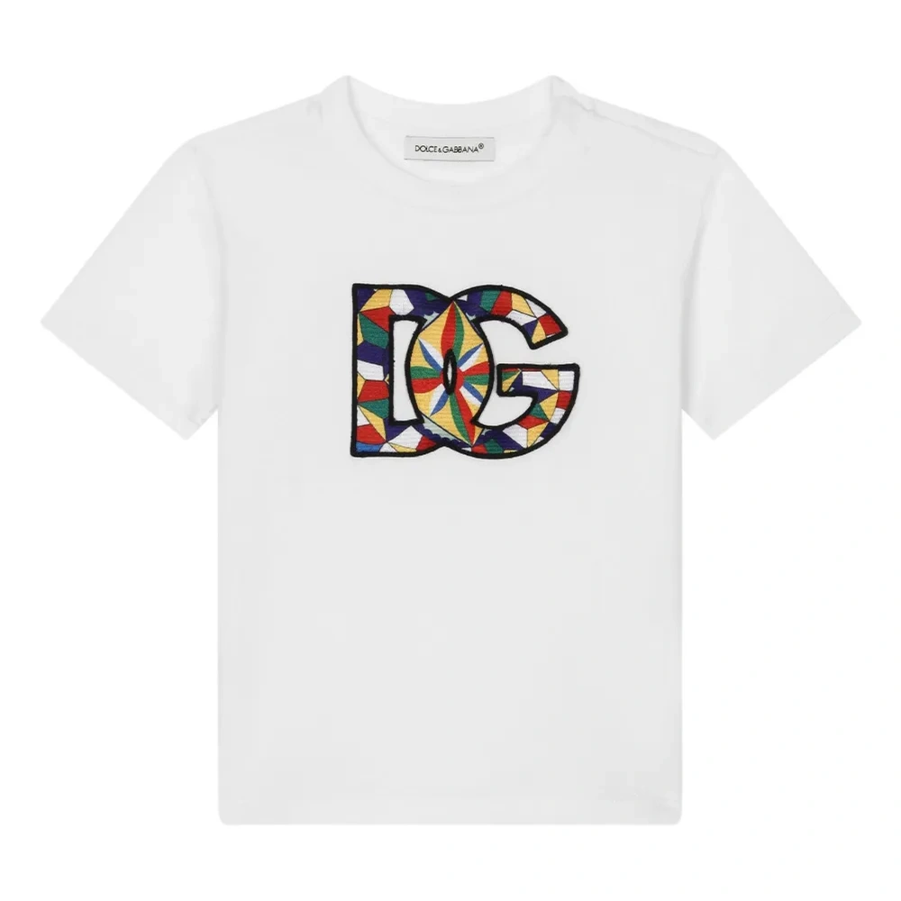 Футболка с нашивкой-логотипом