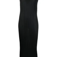 Платье миди без рукавов