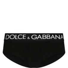 Комплект из двух трусов-брифов с логотипом