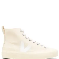 Высокие кроссовки с нашивкой-логотипом