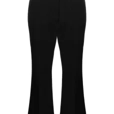 Расклешенные брюки со складками