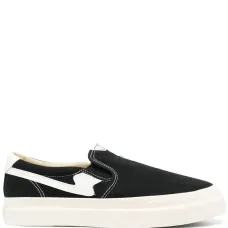 слипоны с контрастной строчкой слипоны с контрастной строчкой