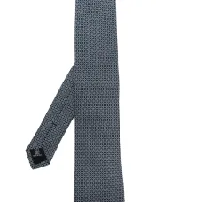 Шелковый галстук с заостренным концом