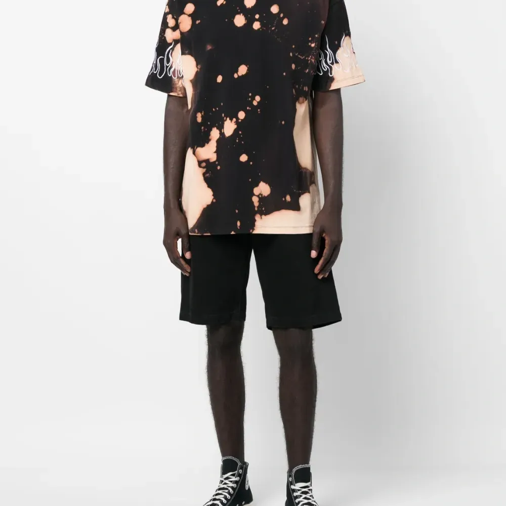 Футболка с принтом тай-дай