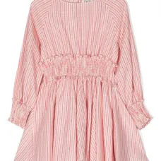 Платье в полоску с присборенной талией Платье в полоску с присборенной талией