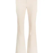 Расклешенные брюки средней посадки