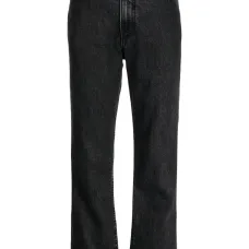 расклешенные джинсы средней посадки