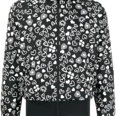 Бомбер с принтом