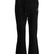 Расклешенные спортивные брюки с логотипом Расклешенные спортивные брюки с логотипом