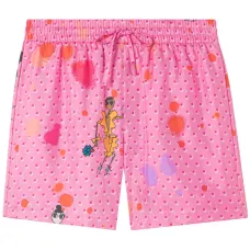 Шорты в горох с кулиской