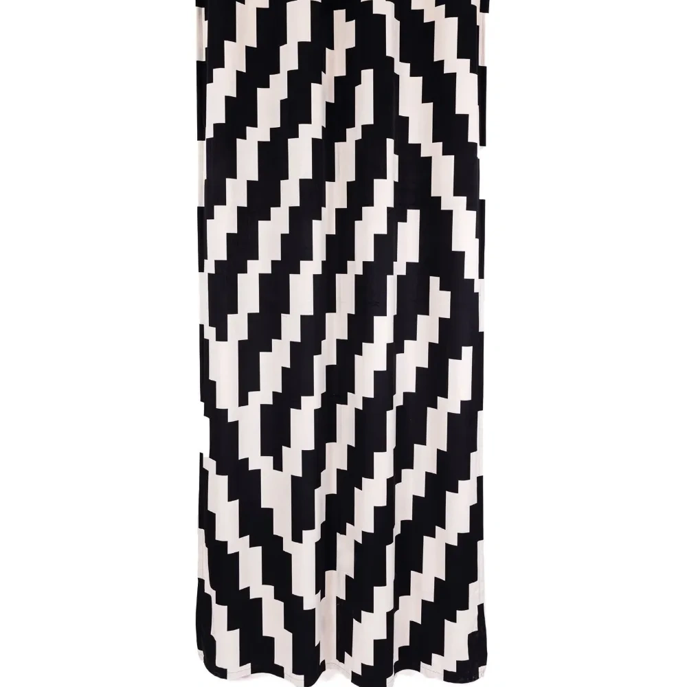 Занавеска для душа с узором зигзаг Занавеска для душа с узором зигзаг