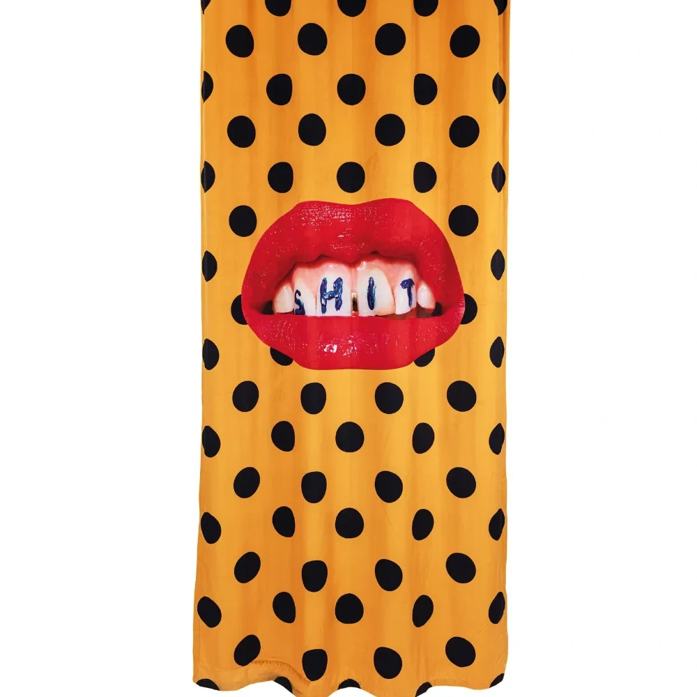 Занавеска для душа с графичным принтом Занавеска для душа с графичным принтом