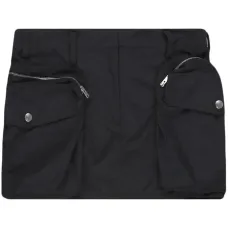 Юбка мини с карманами карго