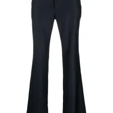 Шерстяные брюки с лампасами