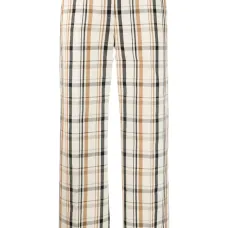 Укороченные брюки в клетку Укороченные брюки в клетку