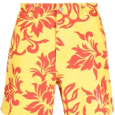 Шорты с графичным принтом