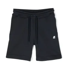 Шорты с вышитым логотипом