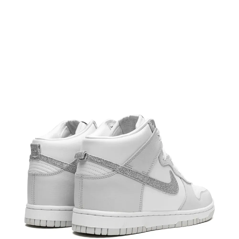КроссовкиDunk High Silver Swoosh