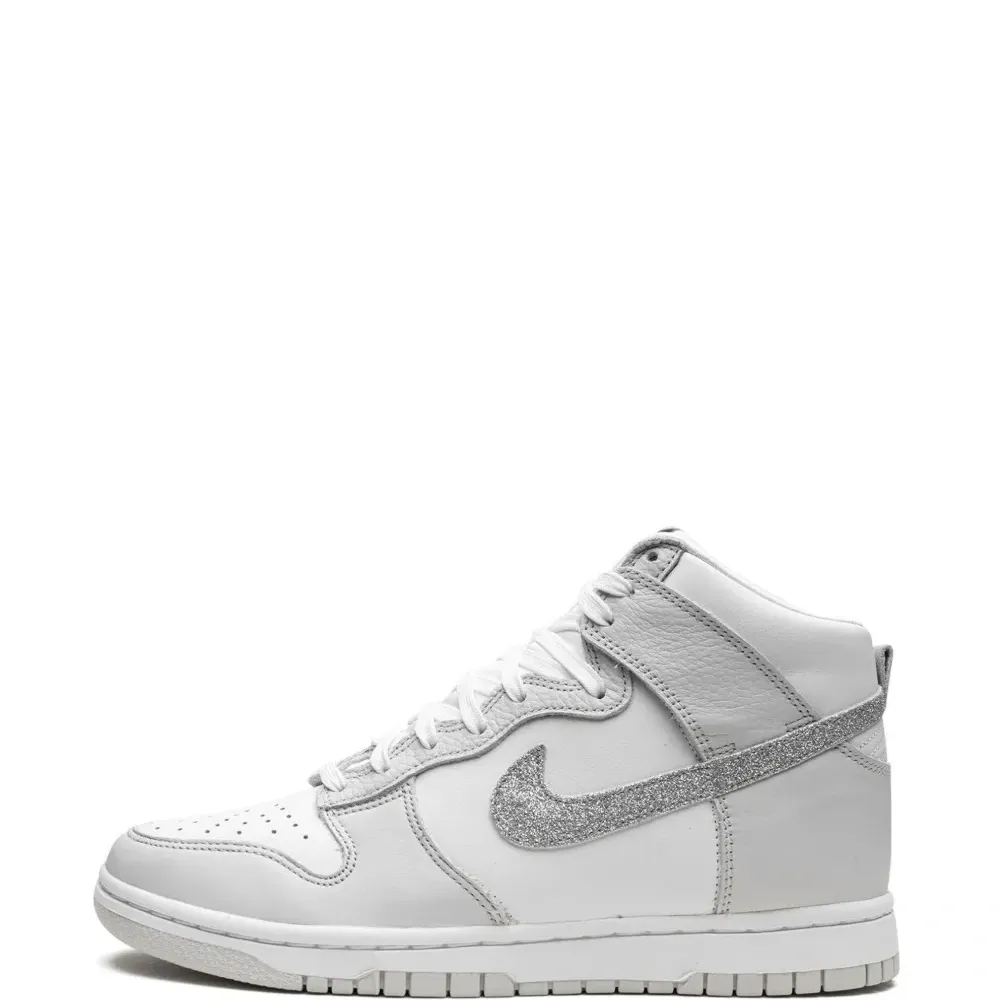 КроссовкиDunk High Silver Swoosh