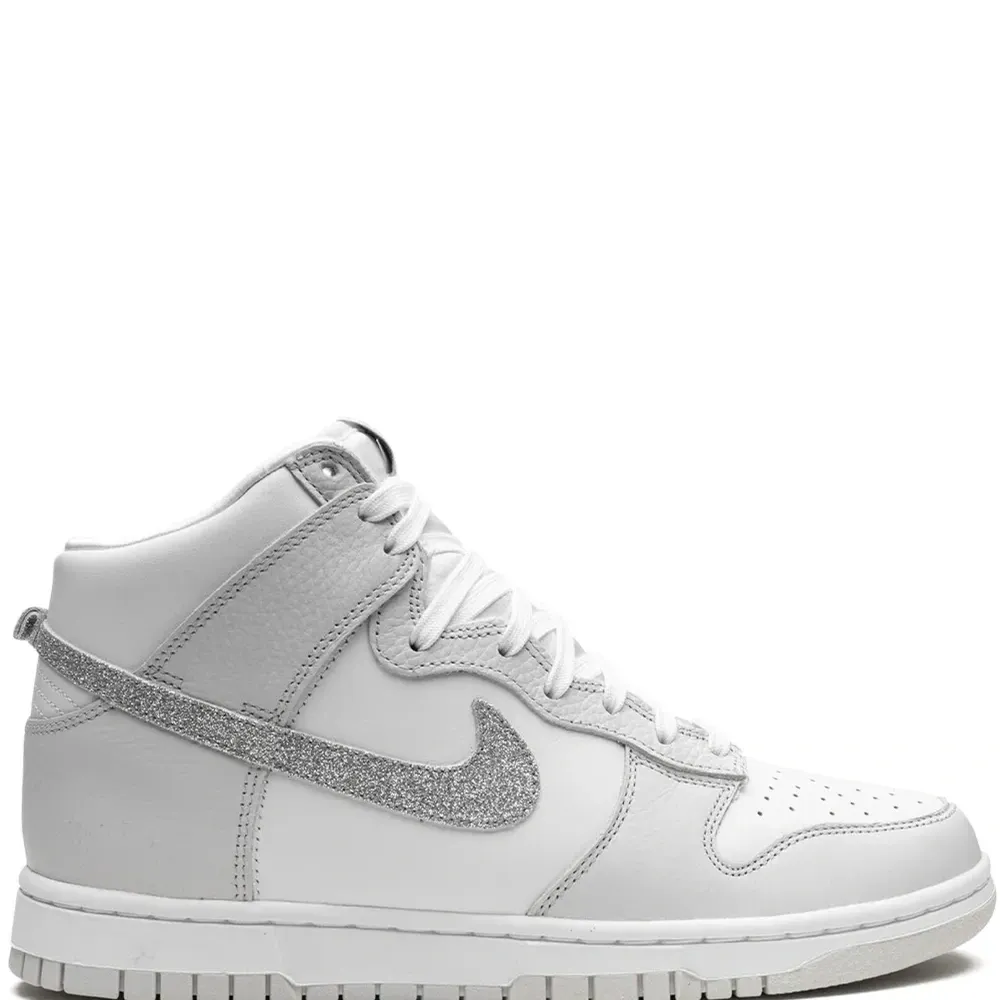 КроссовкиDunk High Silver Swoosh