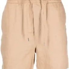 Льняные шорты с логотипом Polo Pony