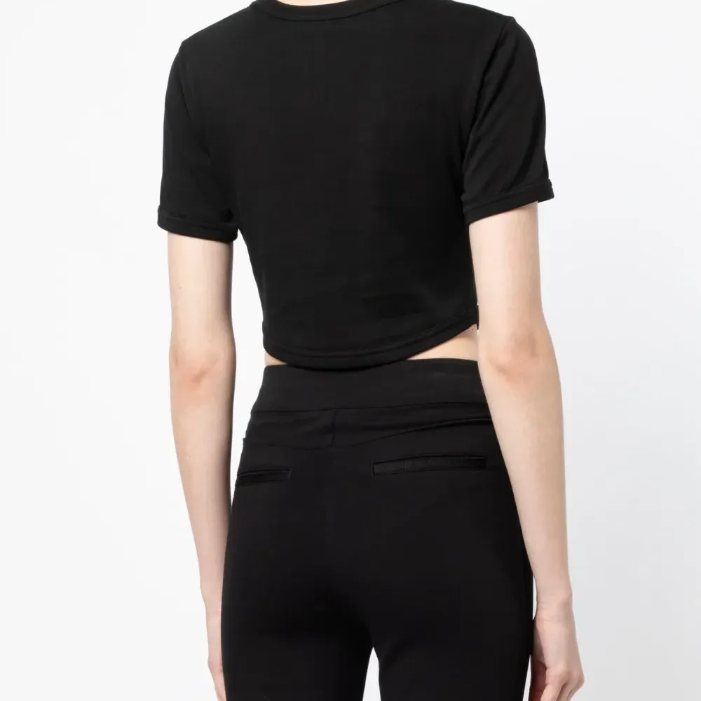 Укороченная футболка Wren с круглым вырезом