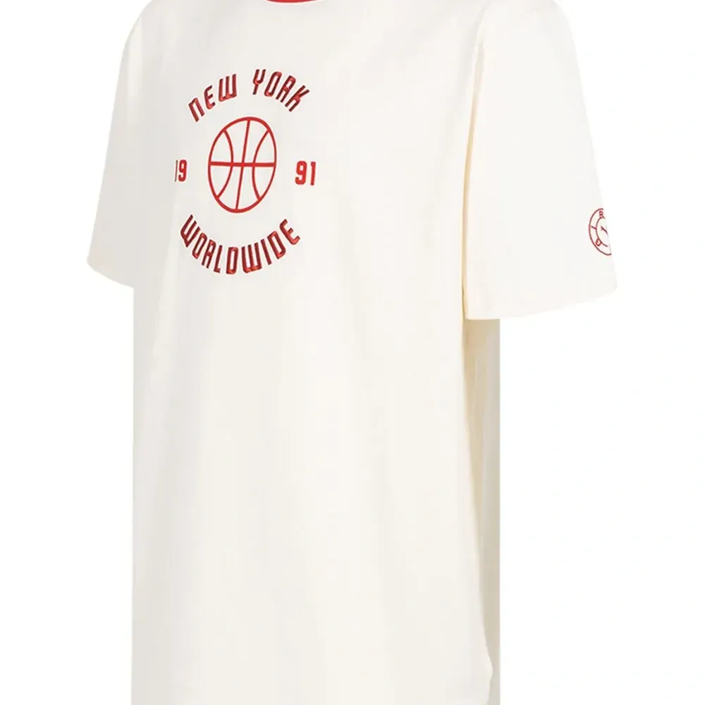 Футболка с вышивкой из коллаборации с Rhuigi