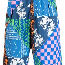 Шорты со вставками