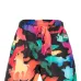 Шорты с кулиской и графичным принтом