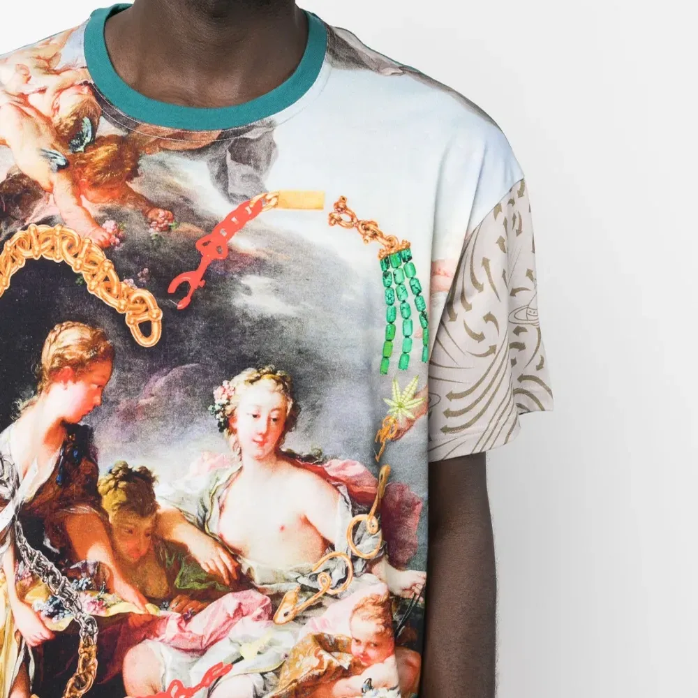 Футболка с принтом Boucher