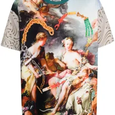 Футболка с принтом Boucher