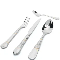 Набор столовых приборов Kintsugi из четырех предметов Набор столовых приборов Kintsugi из четырех предметов