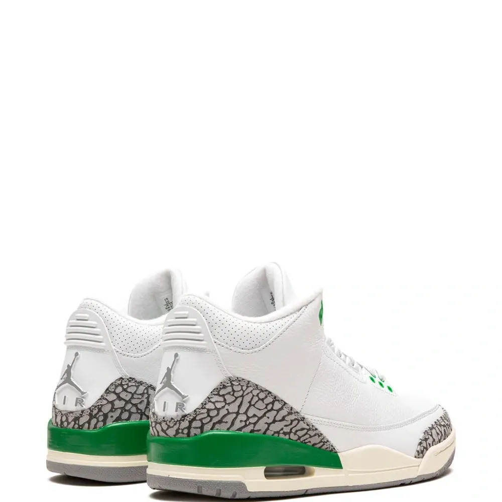 Кроссовки Air Jordan 3 High Lucky Green