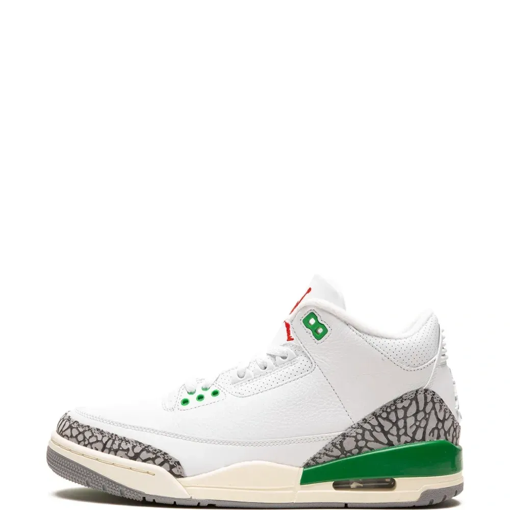 Кроссовки Air Jordan 3 High Lucky Green