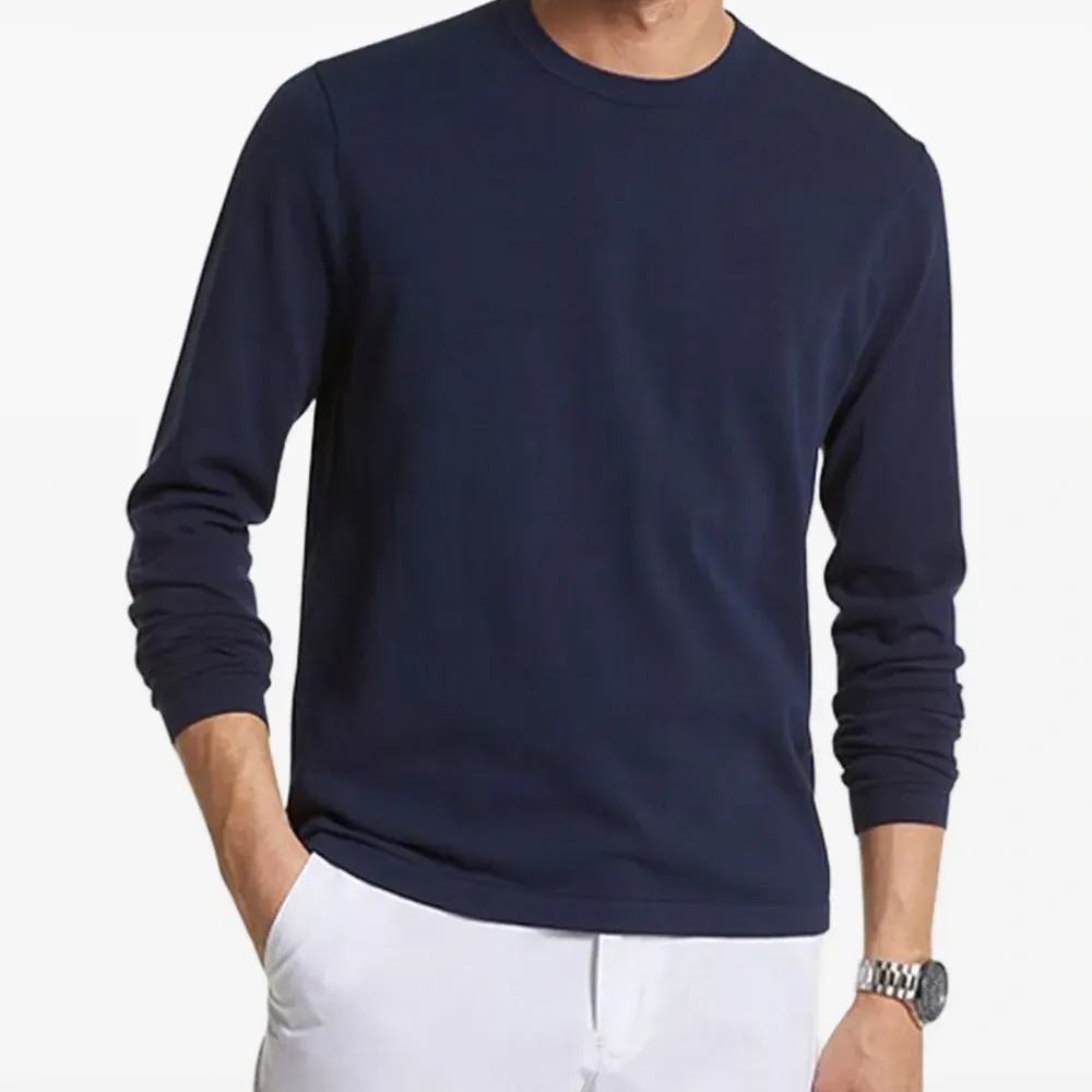 Джемпер с круглым вырезом