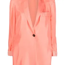 Шелковый блейзер