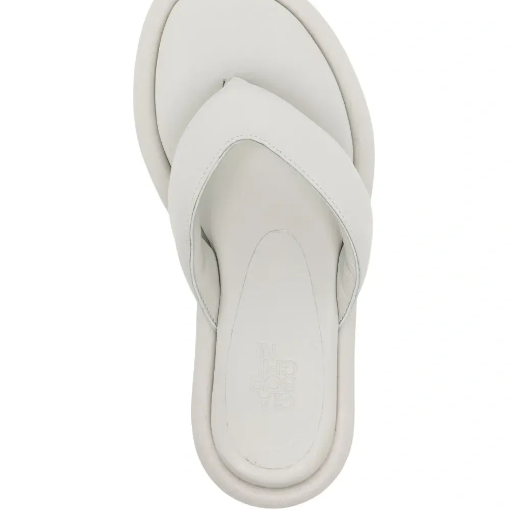 Шлепанцы с дутыми ремешками