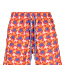 Плавки-шорты с нашивкой-логотипом