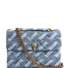 Большая сумка на плечо Kensington Soft из денима