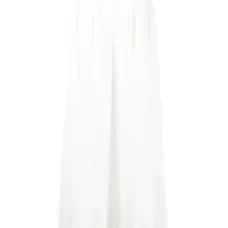 Расклешенные брюки с завышенной талией